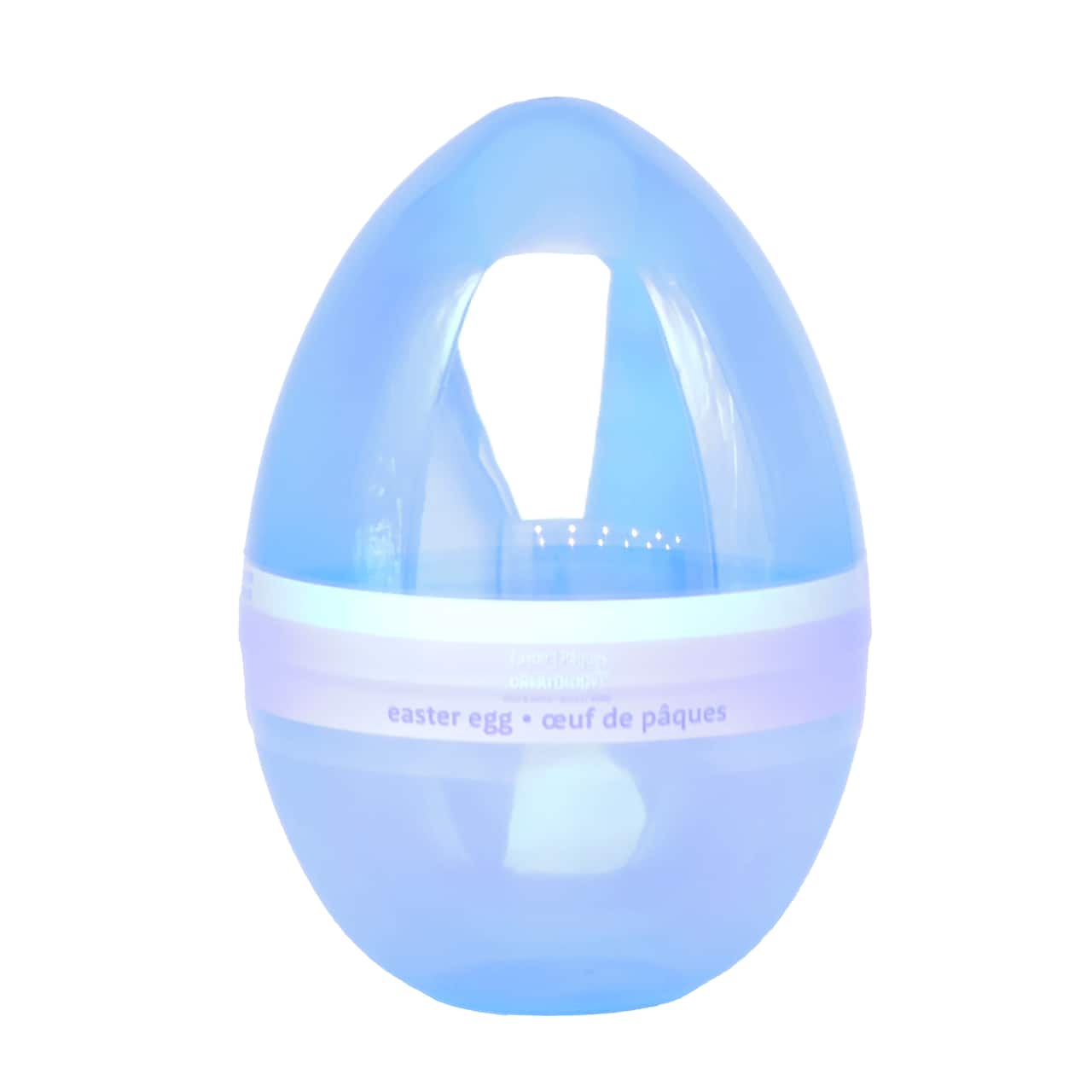 10" Jumbo Fillable Plastic Easter Egg by Creatology™
